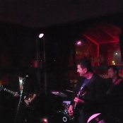 In concert; a tight space.  Toronzo left, Gaspar in middle, bass right, drums in back.