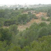 Our town from the valey (see water tower)